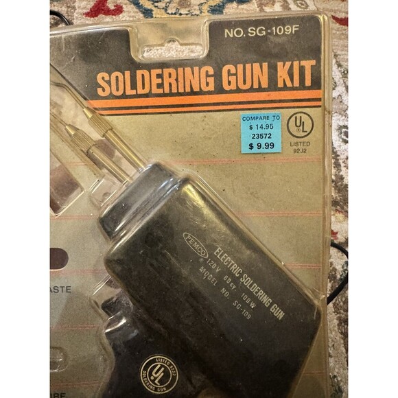 VTG Pemco Soldering Iron Gun Tool Model # SG-109 120V - Picture 6 of 7